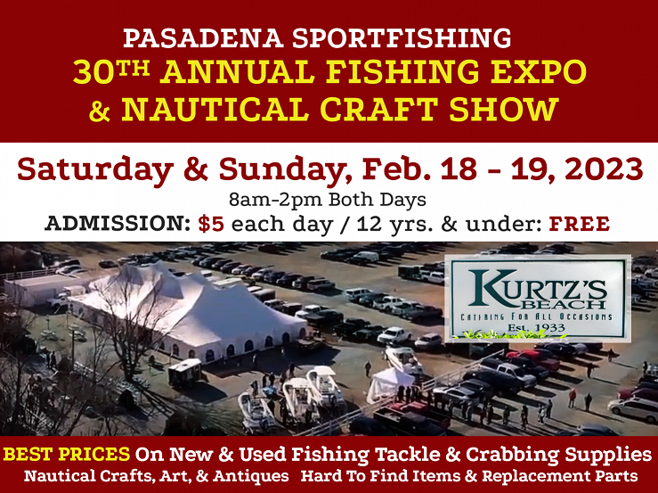 Read more about the article Pasadena Sportfishing 30th Annual Fishing Expo & Nautical Craft Show