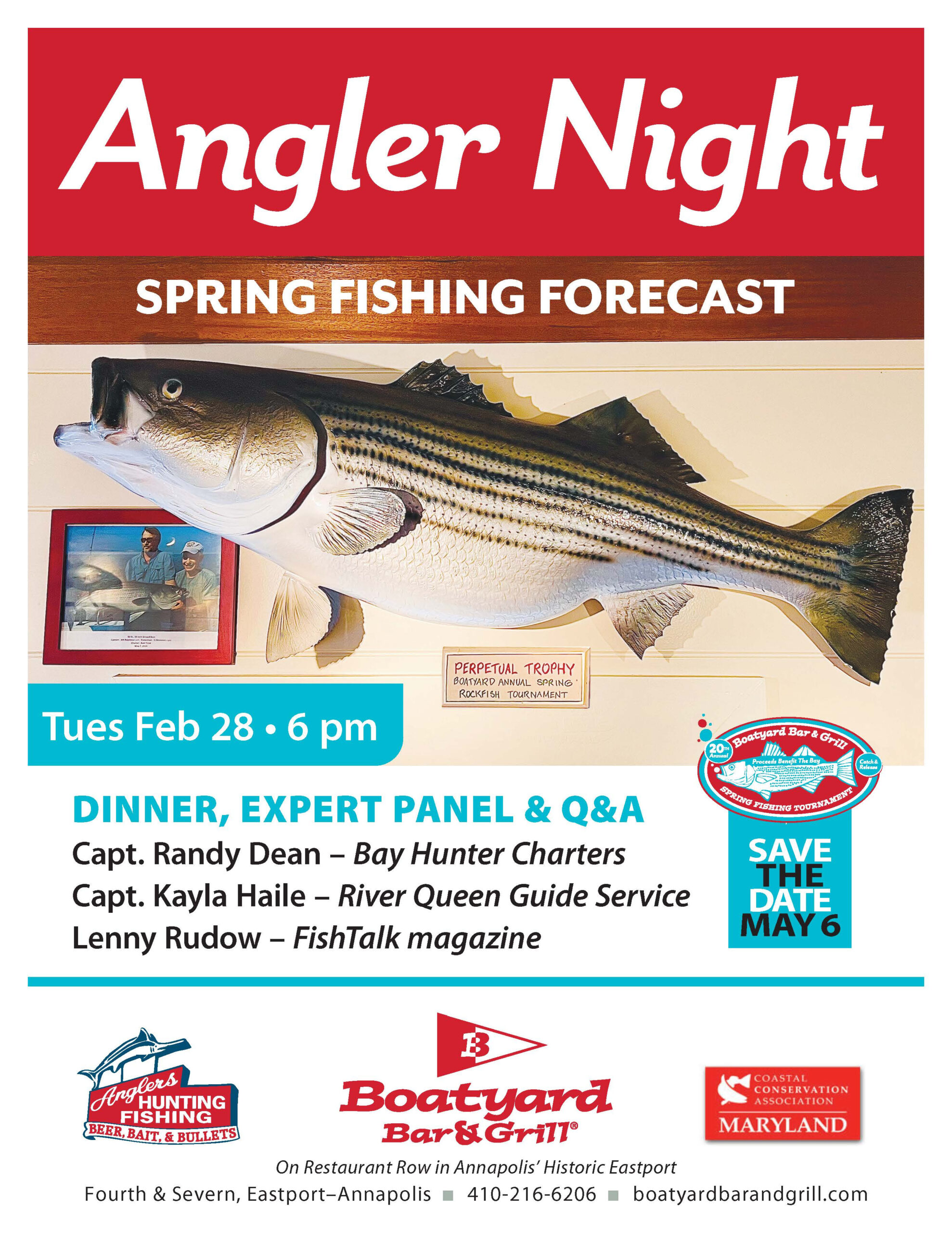 Read more about the article Angler Night: Spring Fishing Forecast